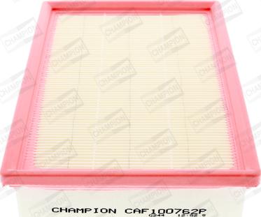 Champion CAF100762P - Повітряний фільтр autozip.com.ua