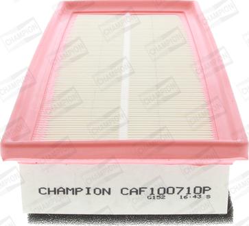 Champion CAF100710P - Повітряний фільтр autozip.com.ua