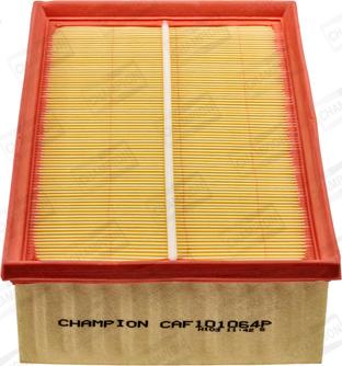 Champion CAF101064P - Повітряний фільтр autozip.com.ua