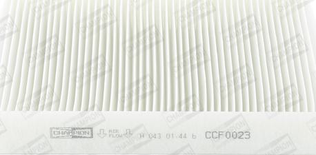 Champion CCF0023 - Фільтр, повітря у внутрішній простір autozip.com.ua