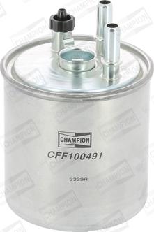 Champion CFF100491 - Паливний фільтр autozip.com.ua