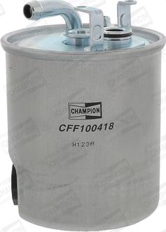Champion CFF100418 - Паливний фільтр autozip.com.ua