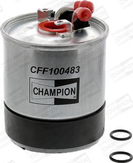 Champion CFF100483 - Паливний фільтр autozip.com.ua