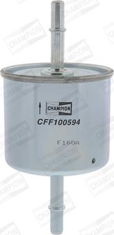 Champion CFF100594 - Паливний фільтр autozip.com.ua