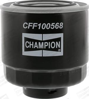 Champion CFF100568 - Паливний фільтр autozip.com.ua