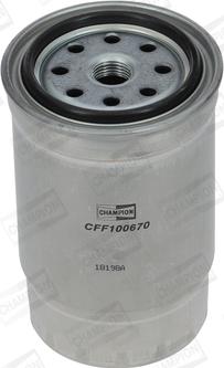 Champion CFF100670 - Паливний фільтр autozip.com.ua