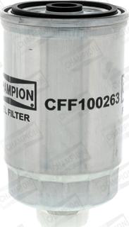 Champion CFF100263 - Паливний фільтр autozip.com.ua