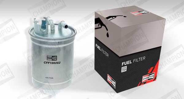 Champion CFF100262 - Фильтр топливный SEAT -L262 пр-во CHAMPION autozip.com.ua