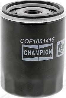 Champion COF100141S - Фільтр масляний двигуна NISSAN PRIMERA I -96. MICRA II. III 92-10 вир-во CHAMPION autozip.com.ua