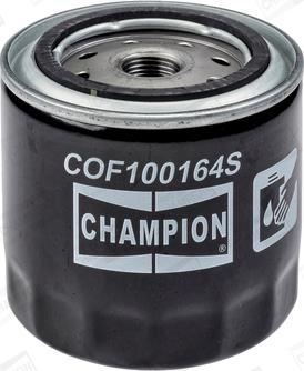 Champion COF100164S - Масляний фільтр autozip.com.ua