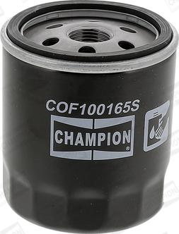 Champion COF100165S - Масляний фільтр autozip.com.ua