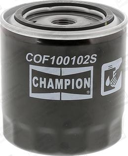 Champion COF100102S - Масляний фільтр autozip.com.ua