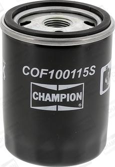 Champion COF100115S - Масляний фільтр autozip.com.ua