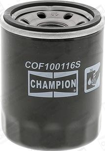 Champion COF100116S - Масляний фільтр autozip.com.ua