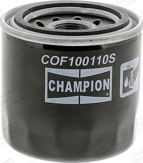 Champion COF100110S - Масляний фільтр autozip.com.ua