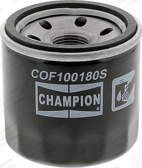 Champion COF100180S - Масляний фільтр autozip.com.ua