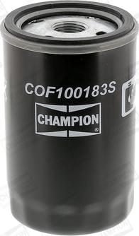 Champion COF100183S - Масляний фільтр autozip.com.ua