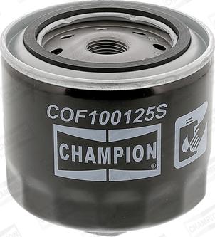 Champion COF100125S - Масляний фільтр autozip.com.ua