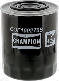 Champion COF100270S - Масляний фільтр autozip.com.ua