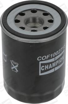Champion COF100271S - Масляний фільтр autozip.com.ua