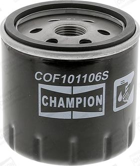 Champion COF101106S - Масляний фільтр autozip.com.ua