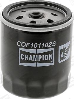Champion COF101102S - Масляний фільтр autozip.com.ua