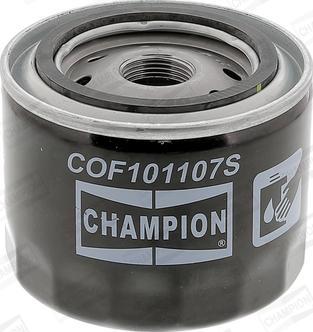 Champion COF101107S - Масляний фільтр autozip.com.ua