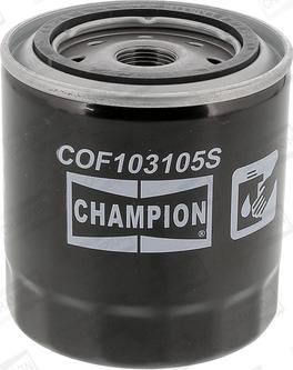 Champion COF103105S - Масляний фільтр autozip.com.ua