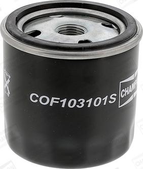 Champion COF103101S - Фільтр масляний двигуна CITROEN -H101 вир-во CHAMPION autozip.com.ua