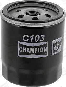 Champion COF102103S - Масляний фільтр autozip.com.ua