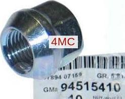 GM 94515410 - Гайка кріплення колеса autozip.com.ua