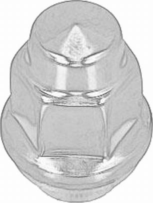 FCA 6036747AA - Гайка кріплення колеса autozip.com.ua