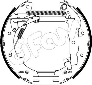 Cifam 151-150 - Комплект гальм, барабанний механізм autozip.com.ua