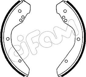 Cifam 153-460 - Комплект гальм, барабанний механізм autozip.com.ua