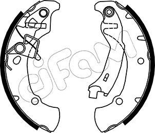 Cifam 153-044 - Комплект гальм, барабанний механізм autozip.com.ua