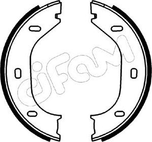 Cifam 153-011 - Комплект гальм, ручник, парковка autozip.com.ua