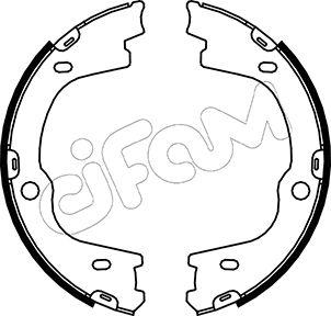 Cifam 153-188 - Комплект гальм, ручник, парковка autozip.com.ua