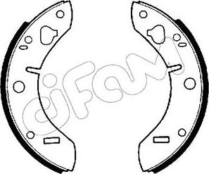 Cifam 153-377 - Комплект гальм, барабанний механізм autozip.com.ua