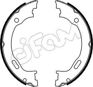 Cifam 153-242 - Комплект гальм, ручник, парковка autozip.com.ua