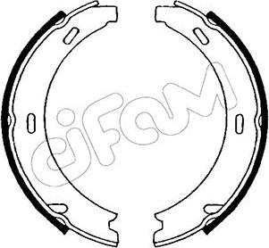 Cifam 153-234 - Комплект гальм, ручник, парковка autozip.com.ua