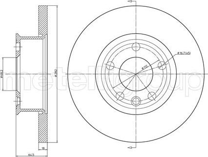 Valeo 186 524 - Гальмівний диск autozip.com.ua