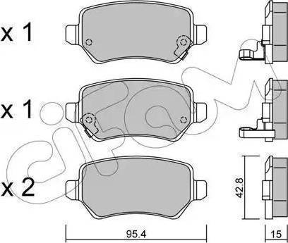 BOSCH F 026 000 030 - Гальмівні колодки, дискові гальма autozip.com.ua