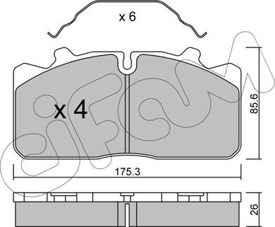 Roadhouse 265800 - Гальмівні колодки, дискові гальма autozip.com.ua