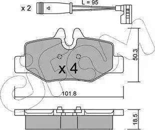 RIDER RD.3323.DB1601 - Гальмівні колодки, дискові гальма autozip.com.ua