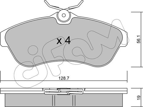 BOSCH 986495064 - Гальмівні колодки, дискові гальма autozip.com.ua