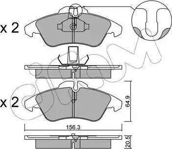 Sangsin Brake SP1273 - Гальмівні колодки, дискові гальма autozip.com.ua