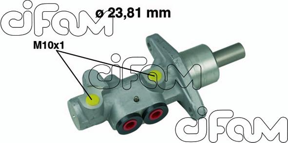 Cifam 202-494 - Головний гальмівний циліндр autozip.com.ua