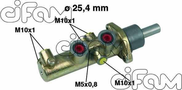 Cifam 202-446 - Головний гальмівний циліндр autozip.com.ua