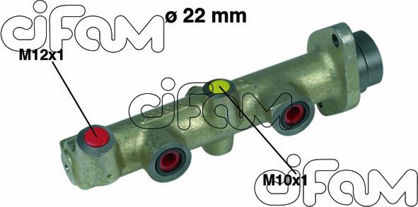 Cifam 202-163 - Головний гальмівний циліндр autozip.com.ua