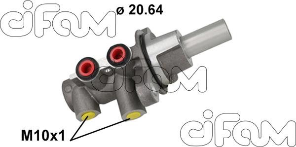Cifam 202-1148 - Головний гальмівний циліндр autozip.com.ua